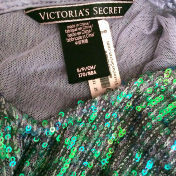 VICTORIA'S SECRET DRESS ROSE GOLD OR GREEN NWT S - Picture 4 of 11